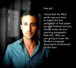 Illustration for article titled Ryan Gosling teaches a lesson or two about typography